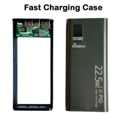 BIGMAX IP5356 10000mah Power Bank Case Diy Power Bank For 1260110 Battery ( Black )