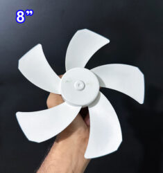 BLDC Brushless Fan Motor 9V/12V Fan Core 5 Blades High Air Flow 8 inch