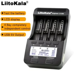 LiitoKala Lii-500 Smart Battery Charger Capacity Tester for Li-ion LiPo Ni-MH NiCd AA AAA 18650 26650 14500