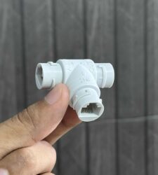 2 in 1 Ethernet Connector Ethernet Cable Splitter