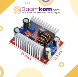 DC 400W 15A Step-Up Boost Converter Module | 8.5V–50V to 10V–60V Adjustable Power Supply | Constant Current LED Driver Charger