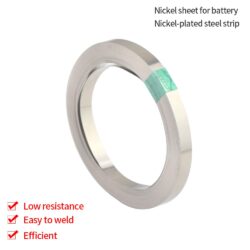 Pure Nickel Strip 10M 0.1x6mm 99.7% Nickel 1Roll