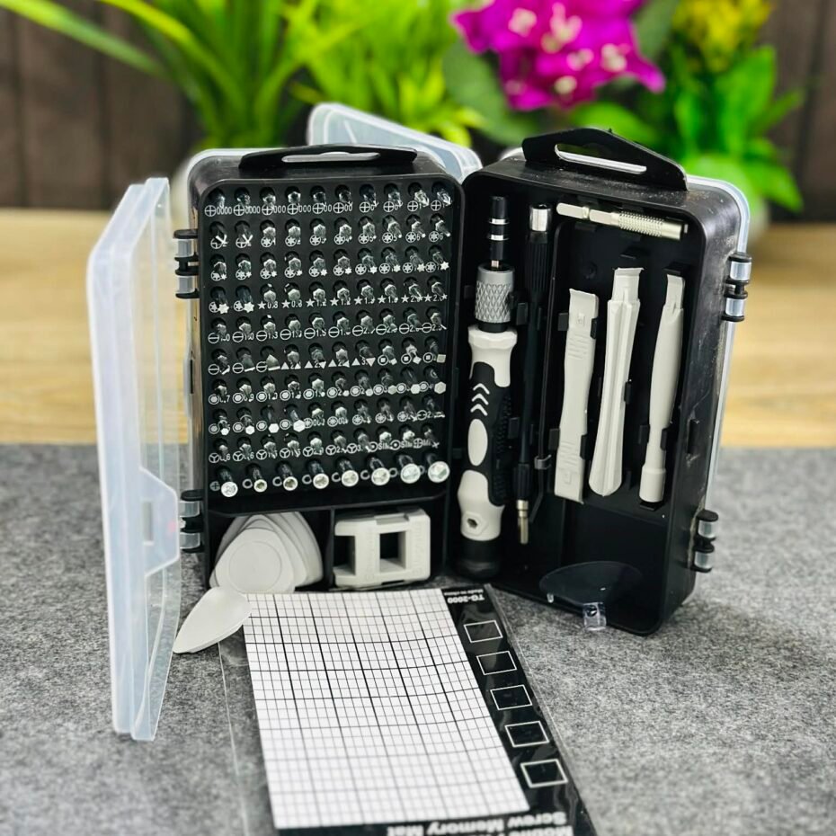 Premium 115 items Screwdriver Set Tool Box All in 1 - daamkom.com