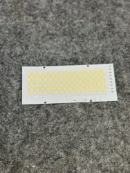 4V 100W Warm White Led Light With Red Blue Emergency Signal Light