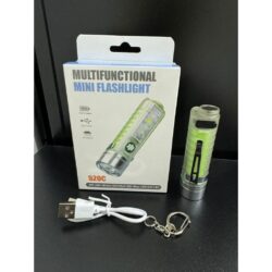 520C  Flashlight Outdoor Waterproof LED Zoomable Flashlight Portable Camping Torch Light