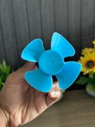 4 inch Brushless Fan Blue Blade 5V - 12V