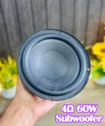 4 Ohm 60W Subwoofer Speaker 6.5 inch Premium Bass